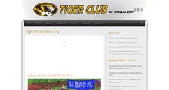 Desktop Screenshot of kctigerclub.com