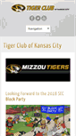 Mobile Screenshot of kctigerclub.com